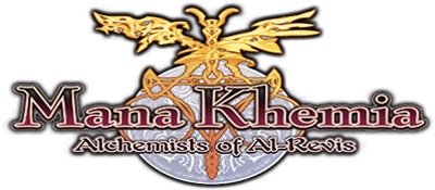 Mana Khemia: Alchemists of Al-Revis logo for Playstation 2
